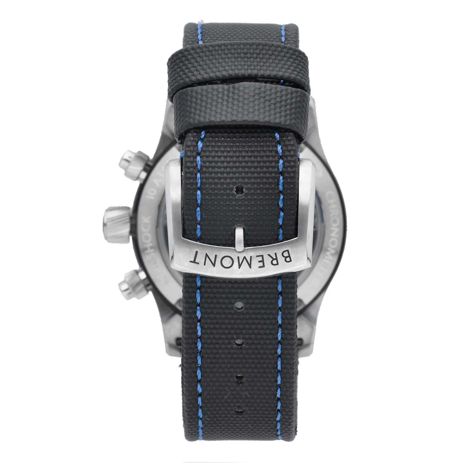 Bremont Boeing 247 Chronograph Black Dial 43mm Automatic Mens Watch BM247-BK-R-S