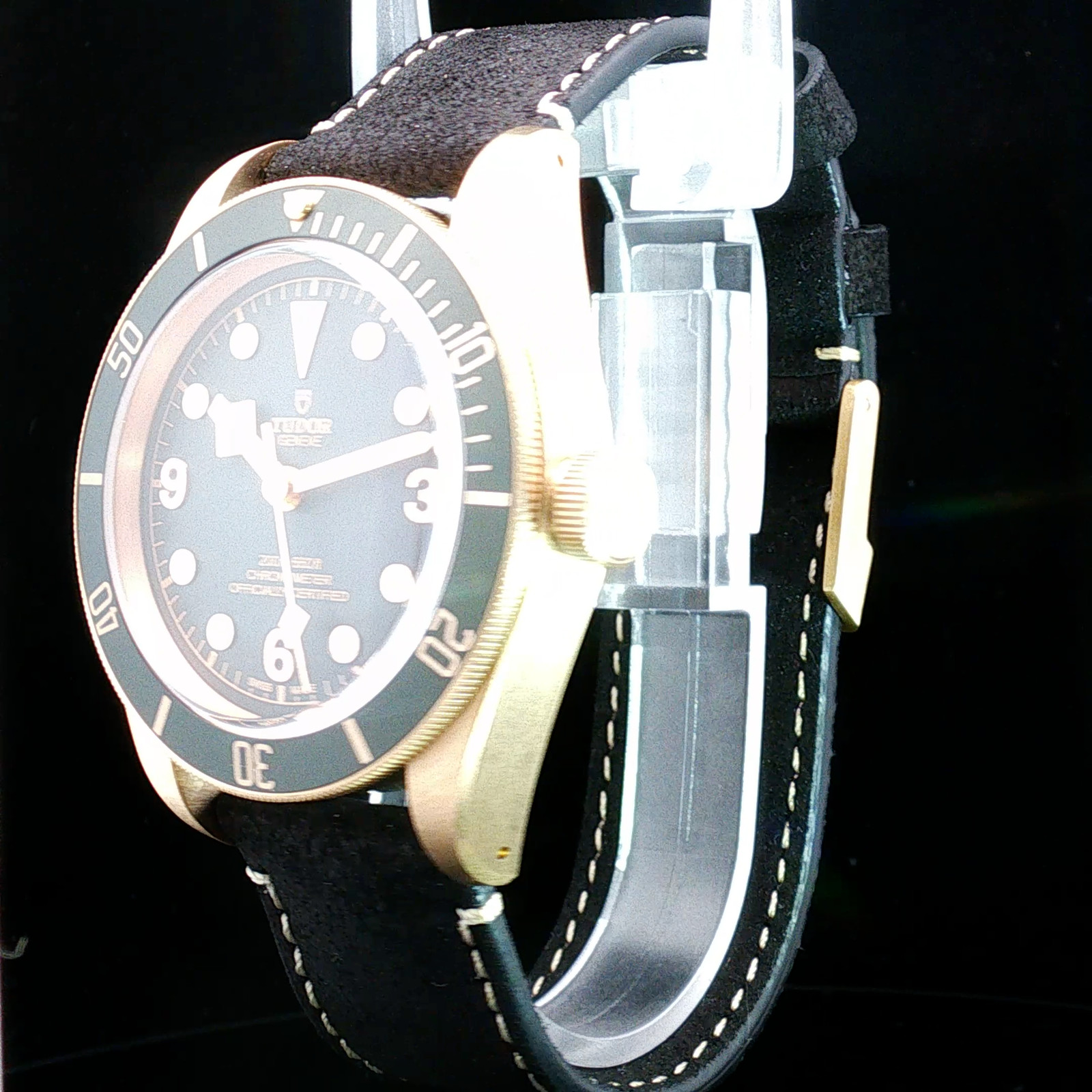 Excellent Preowned Tudor Black Bay Bronze M79250BA