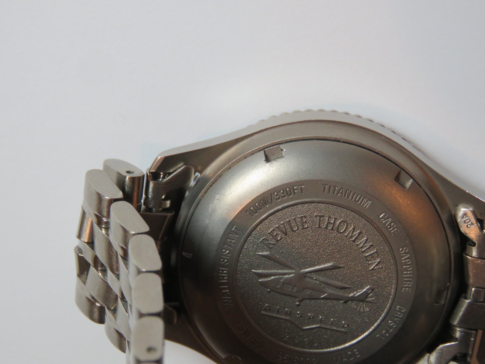 Revue Thommen Airspeed Automatic Chronograph Watch, Lemania 5100, Rare