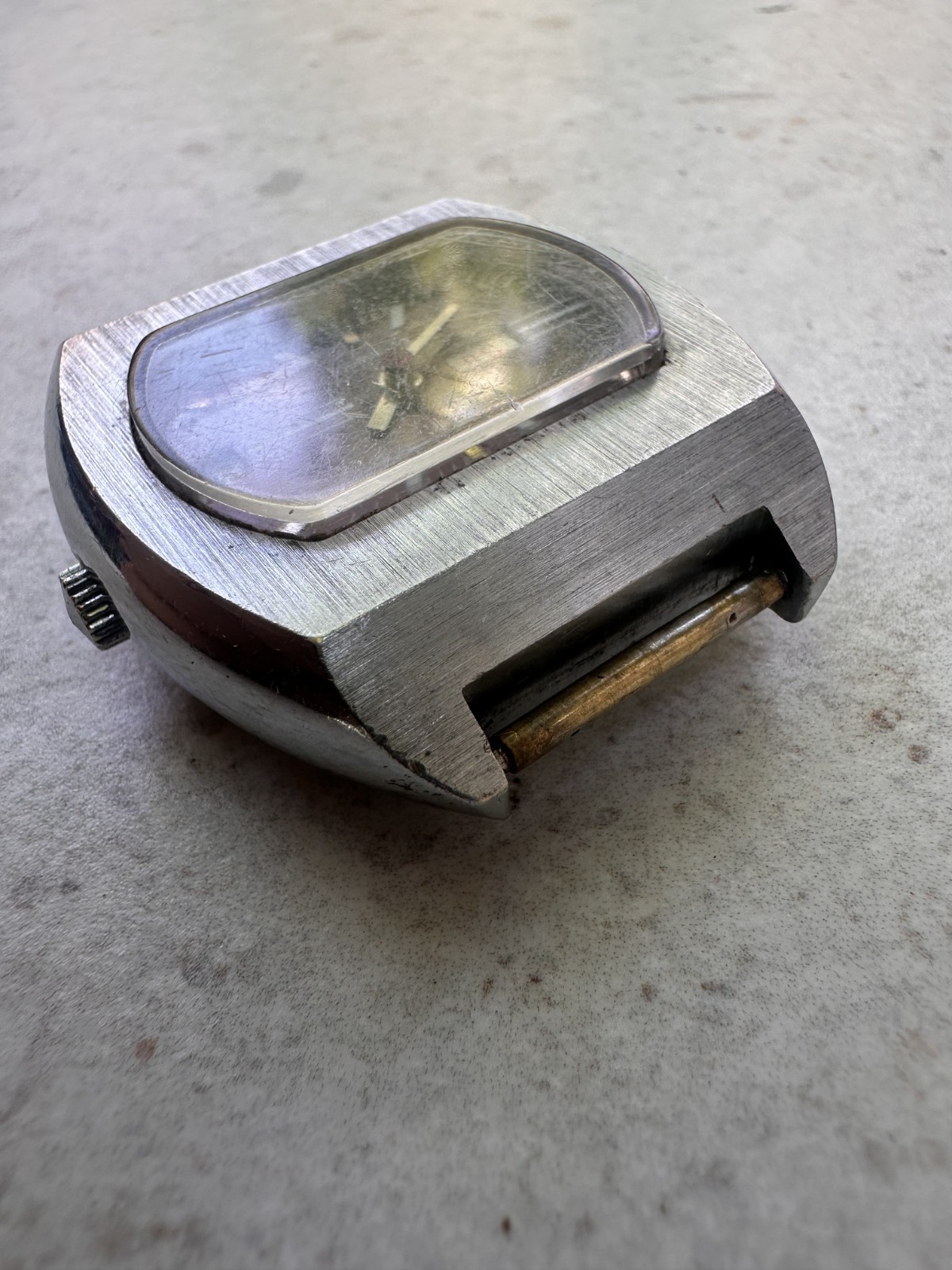 Vintage Unique Poljot (Полёт) 23 Jewels USSR Mechanical Automatic Wristwatch.