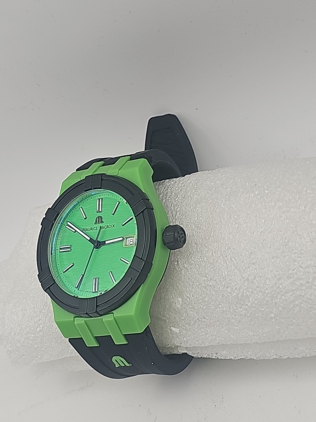 Maurice Lacroix AI2008- Aikon #tide Watch Quartz 40mm 10ATM green black
