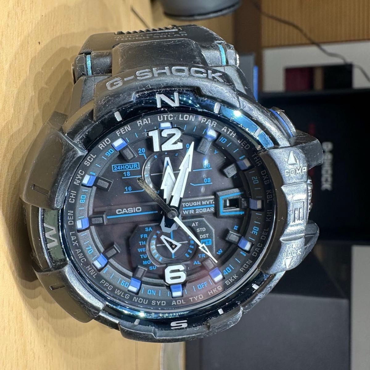 G SHOCK GW A1100 Sky Cockpit Gravity Master Men’s Watch Radio Solar