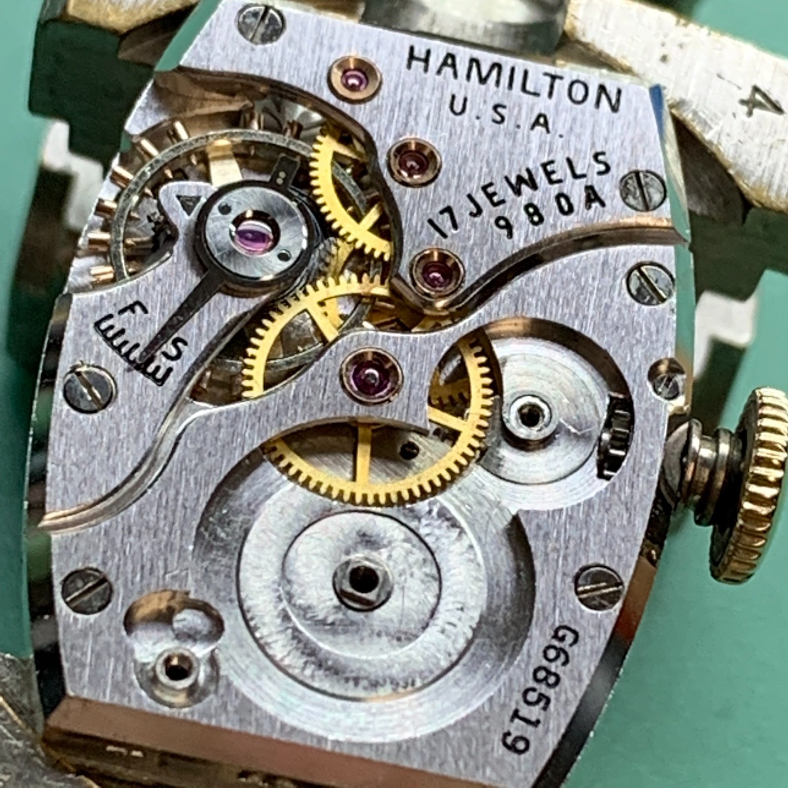 1938 Hamilton Seckron Doctors Watch