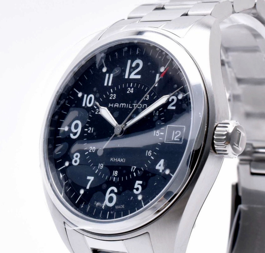 Hamilton Khaki Field H685510 Quartz Men’s Watch Black Dial 38mm Stainless Steel
