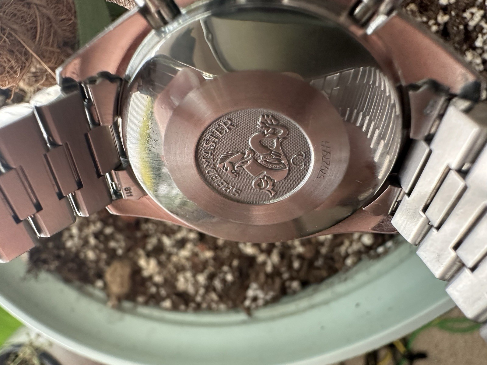 OMEGA Speedmaster Auto Chronograph Black Dial Tachymeter 39mm Steel Papers