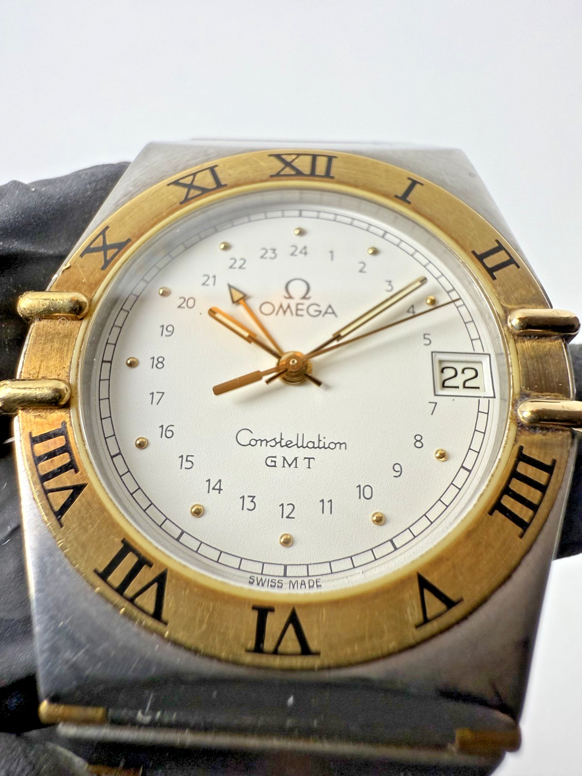 Omega Constellation GMT 396.1060 Quartz Men’s Watch Swiss Made