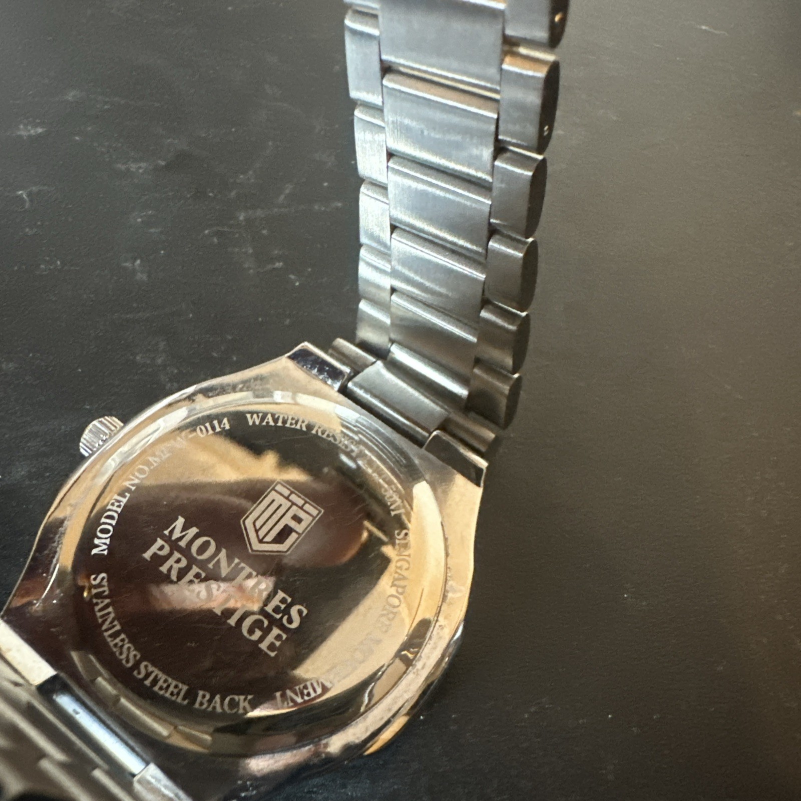 Montres Prestige X Invicta Men’s Watch – 42mm Silver Case/Green Dial /MPW 0114