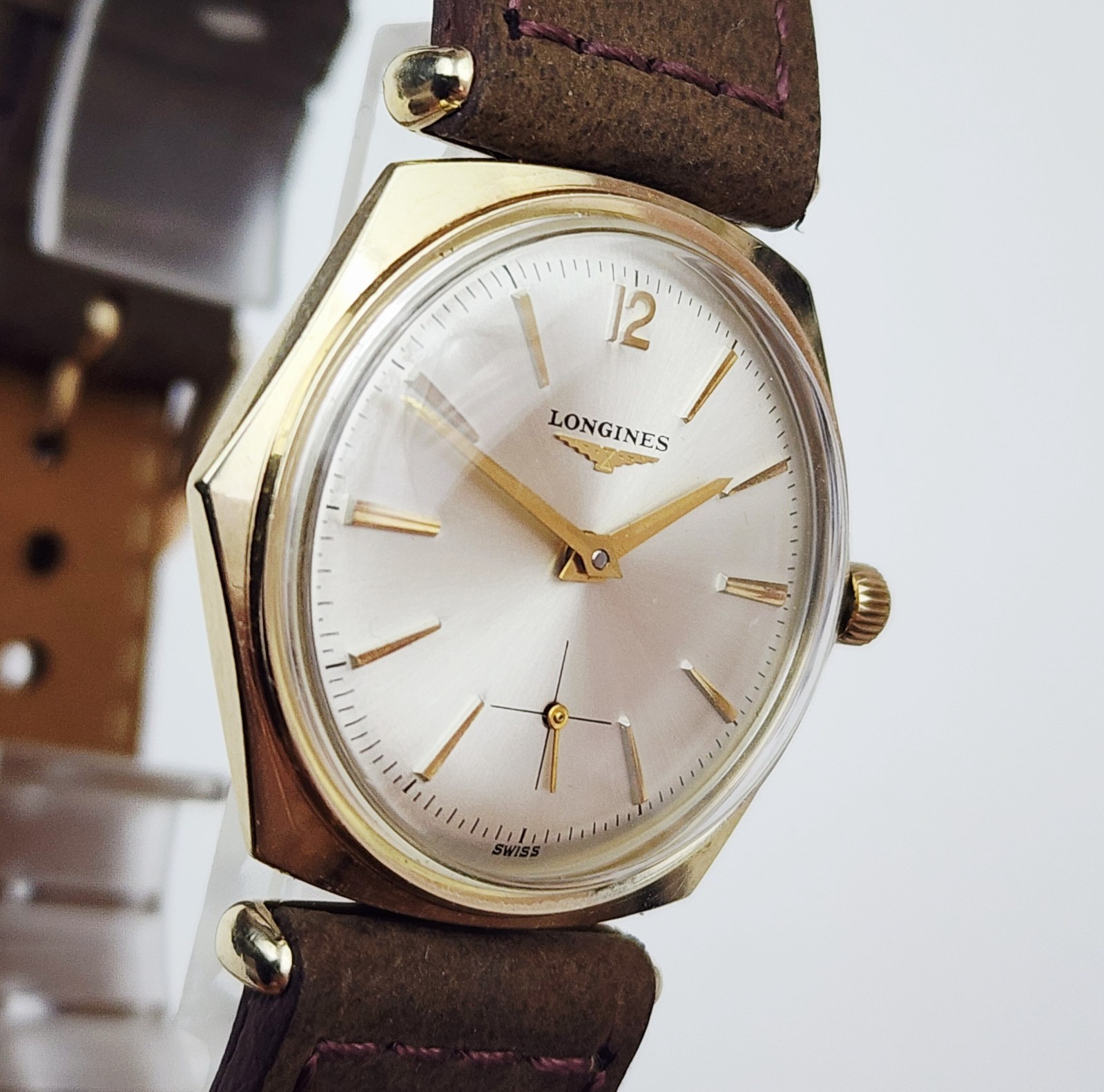 Men’s SWISS Vintage 1964 Watch LONGINES 370. Manual Wind. Midsize
