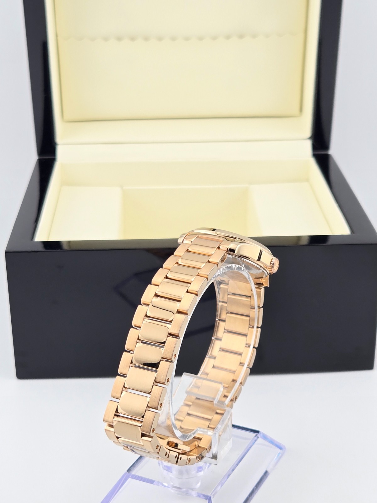 Gucci Women’s G-Timeless Gold Tone Watch Refurbished – YA126567 ($1010 MSRP)