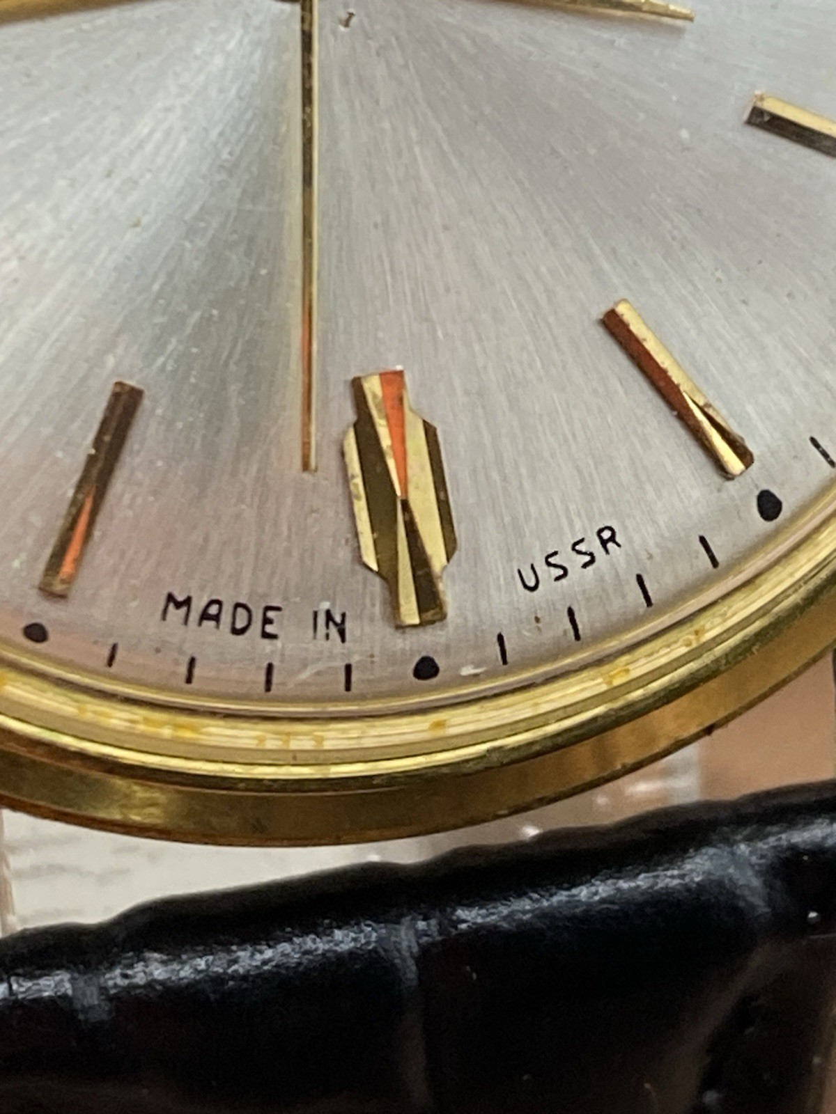 1960s POLJOT DE LUXE AUTOMATIC 29 JEWELS 1MChZ vintage USSR Soviet watch #9538