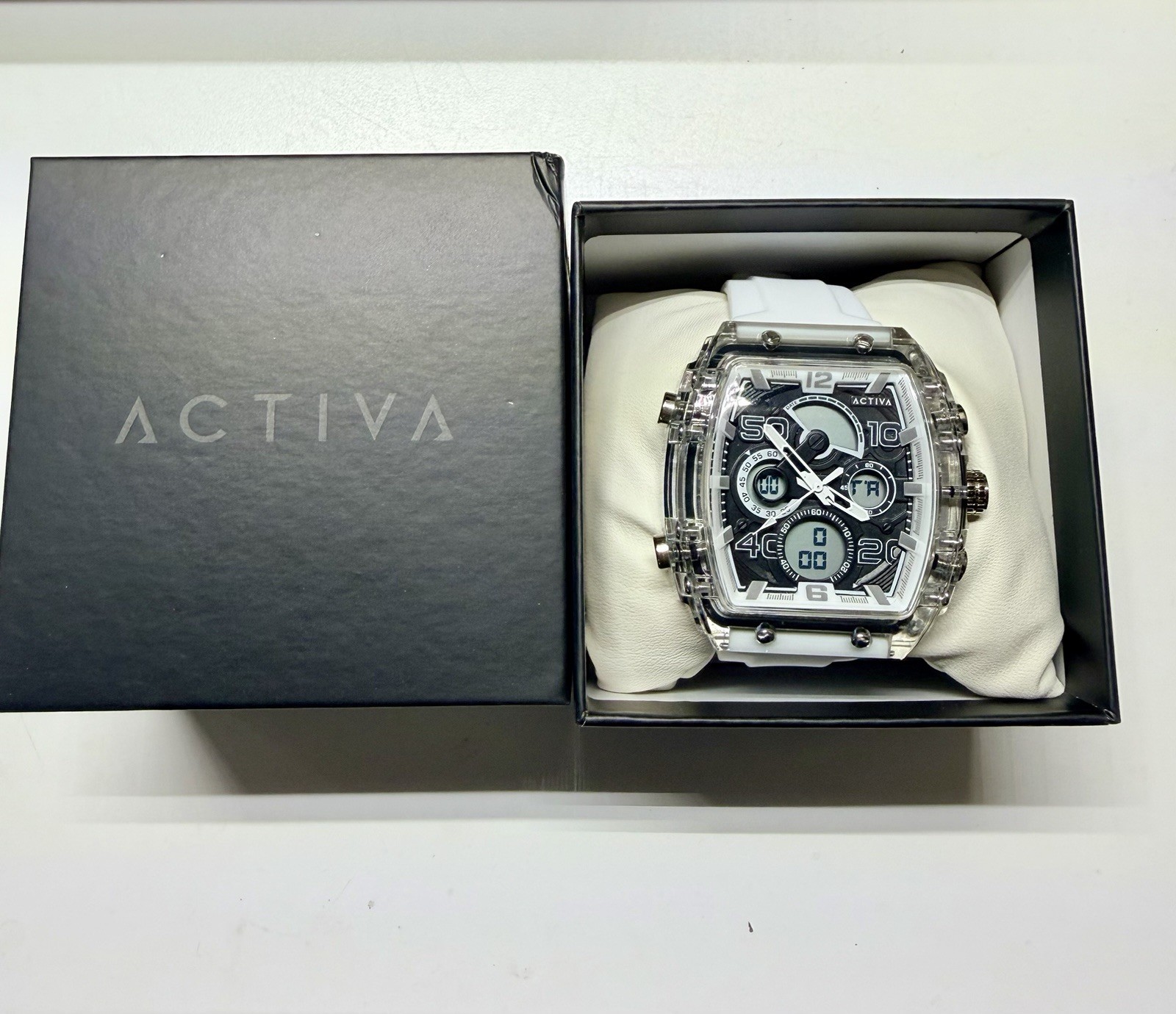 ACW8109-002 – Activa X Invicta Digital Essentials Men’s Watch – 45mm with box