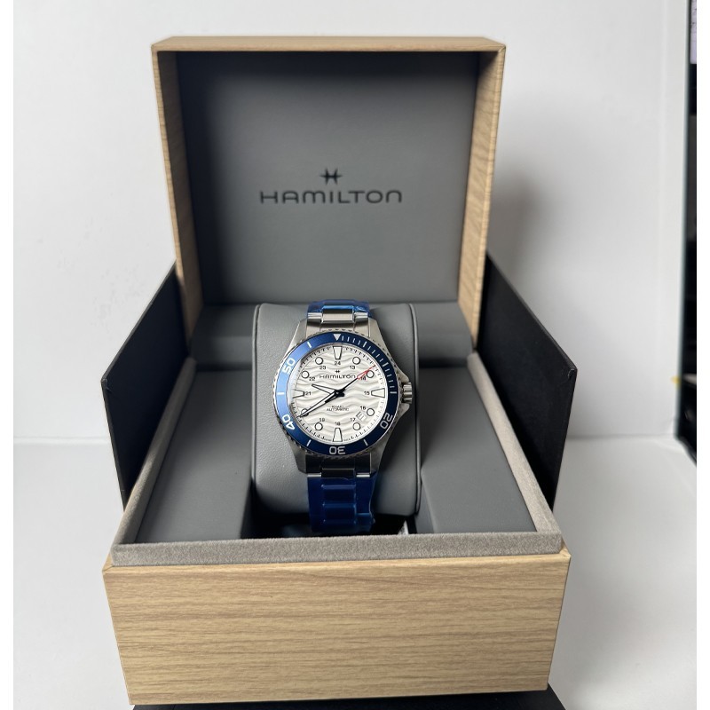 New Hamilton Khaki Navy Scuba 40mm White Dial Men’s Watch H82425110