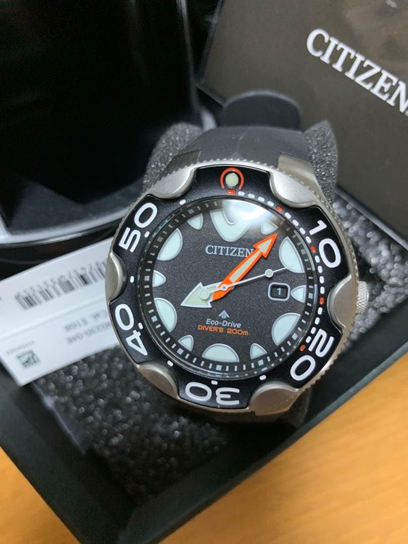 Citizen Promaster BN0230 Eco Drive Orca Rare Bomb Case