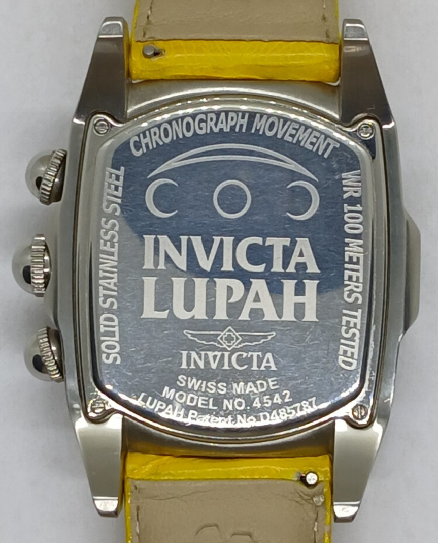 Vntg, Invicta, Lupah Zen, 4542, 46.5 mm, Gray Dial, Men, Read More Below!
