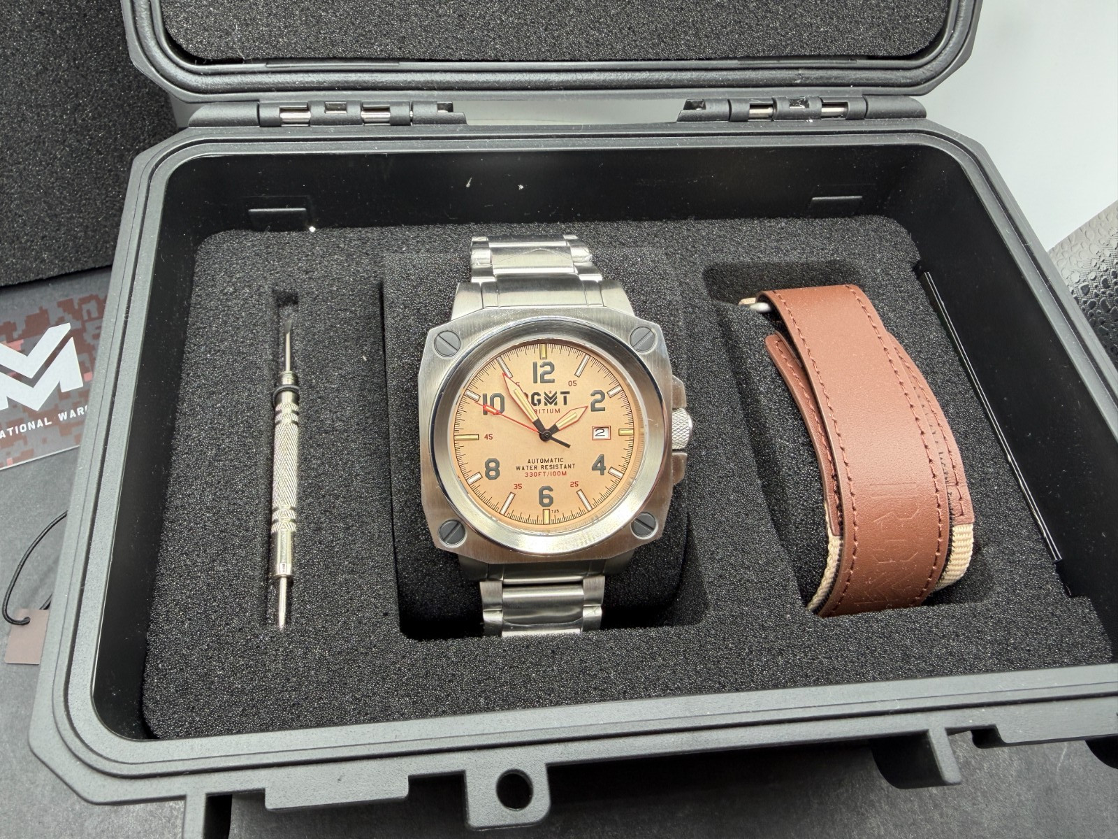 RGMT RG-8062-44 Tritium Automatic 46MM Watch – NIB