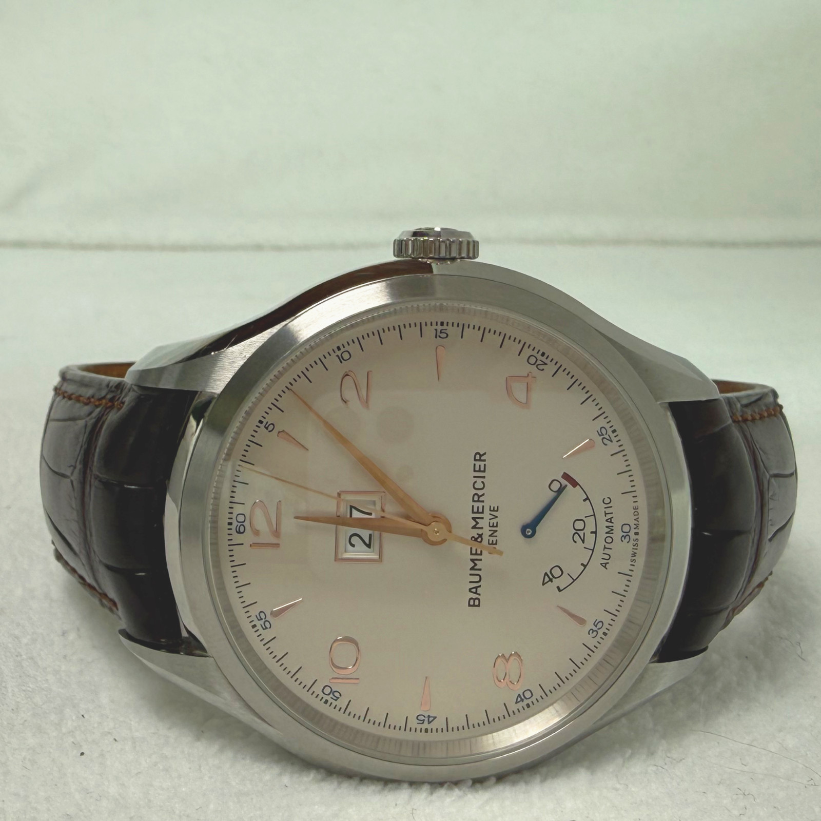 Baume & Mercier Clifton Big Date Power Reserve M0A10205 – Full Set Box & Papers