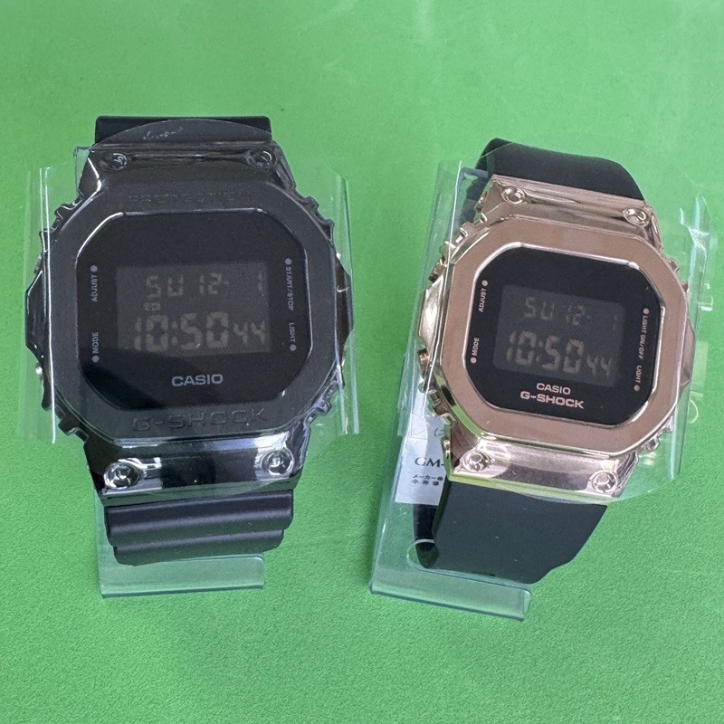 Casio G SHOCK Men’s GM 5600UB 1JF Ladies GM S5600UPG 1JF Digital Black Pink Gold