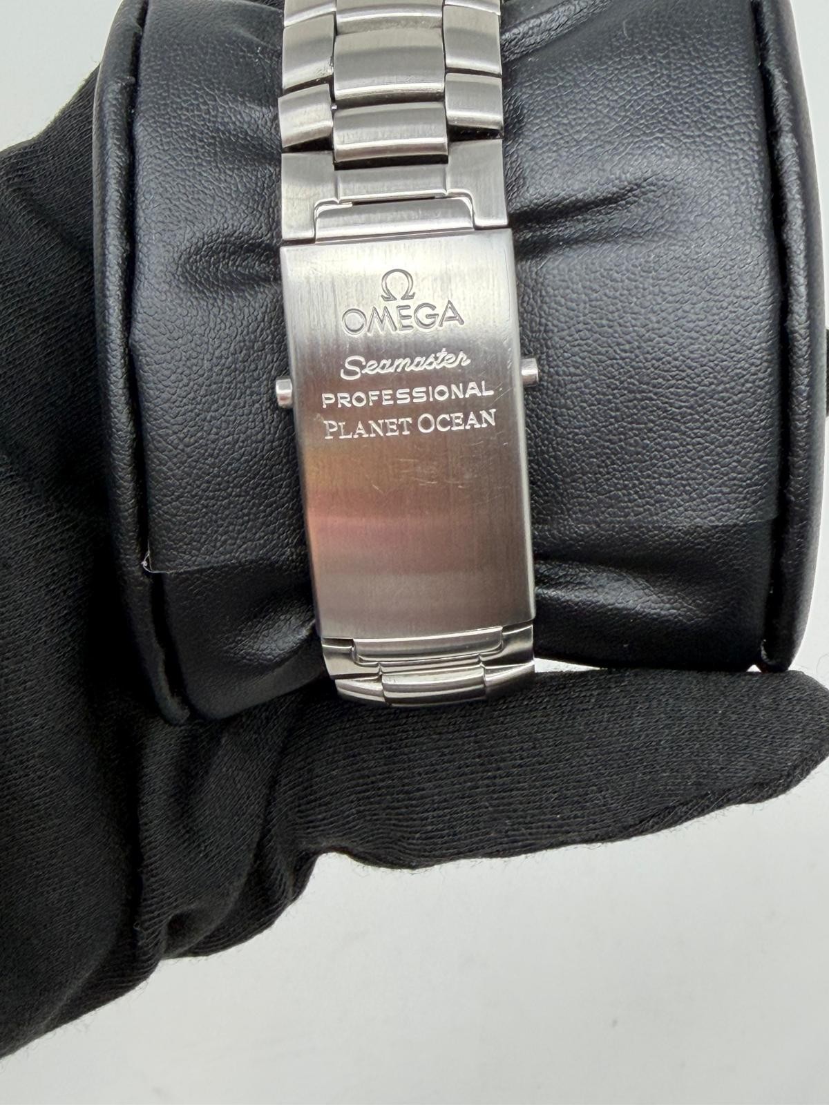 Omega Seamaster Planet Ocean Stainless Steel 45.5mm Black Dial 2200.50.00