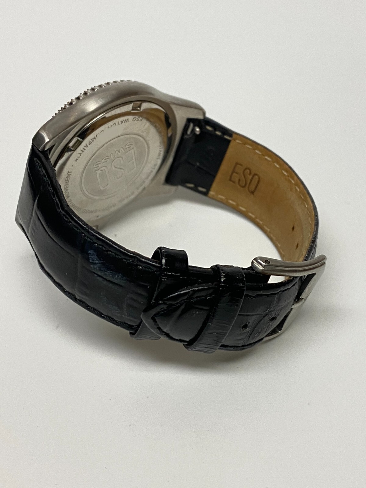 Watch ESQ SWISS E5210 Diamonds Bezel (12pc) New Battery