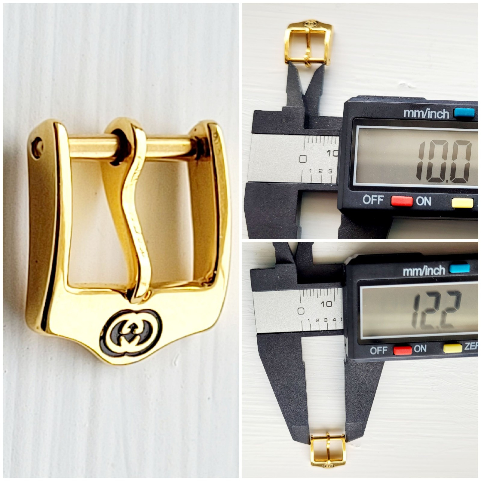 Gucci 10 MM Watch Buckle,Authentic Swiss Made,New.