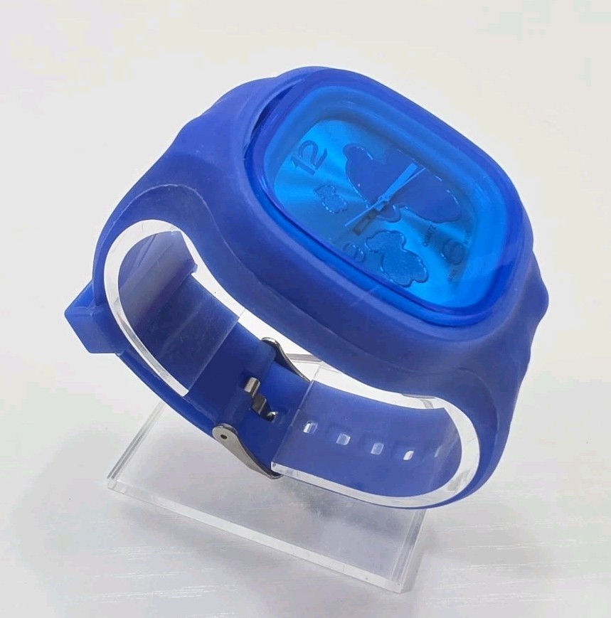 Flex Autism Awareness Watch Blue Silicone Band New Battery