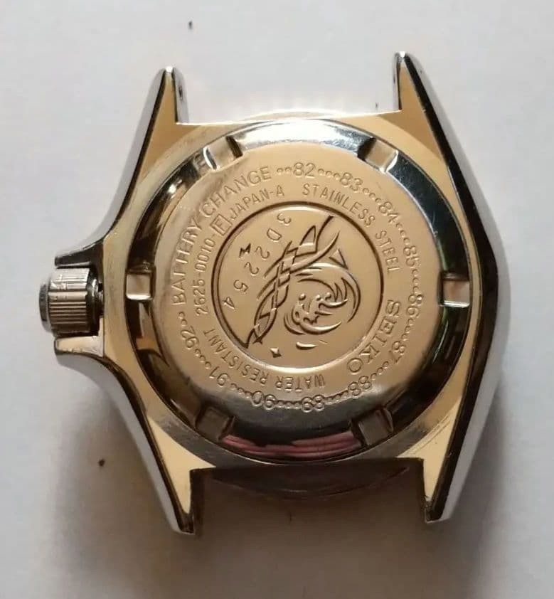 Vintage 1983 [N MINT] SEIKO Diver 150m 2625-0010 Orange 33mm Unisex Qz Watch