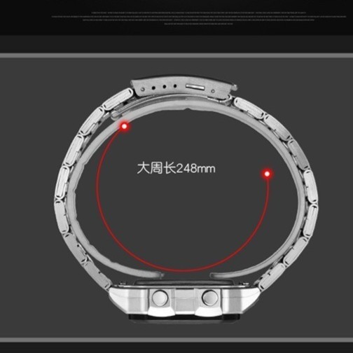 Luxury Military Men Watch Waterproof Luminous Date Chronograph Stainless Steel