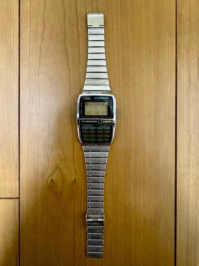 New Battery Casio DBC-630 Data Bank Telememo Mens Digital Vintage watch