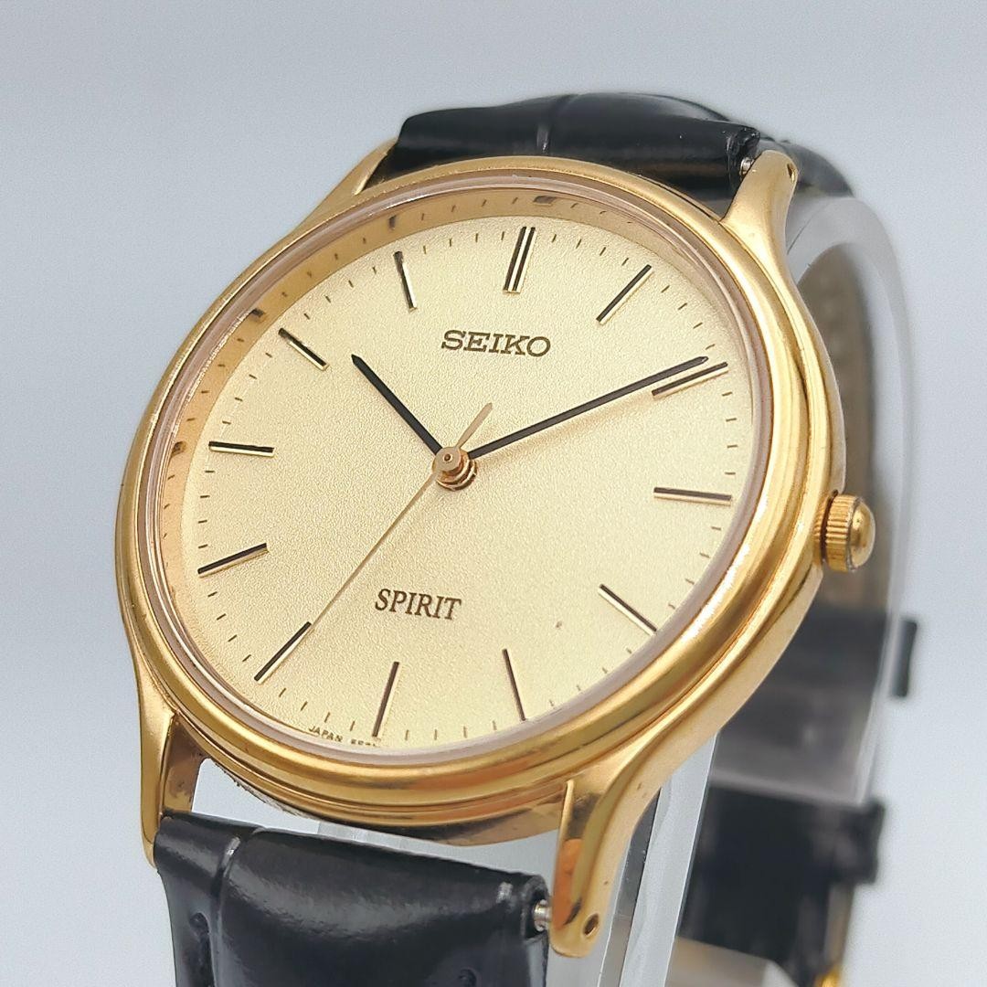 Seiko Spirit Gold 33mm Quartz Watch