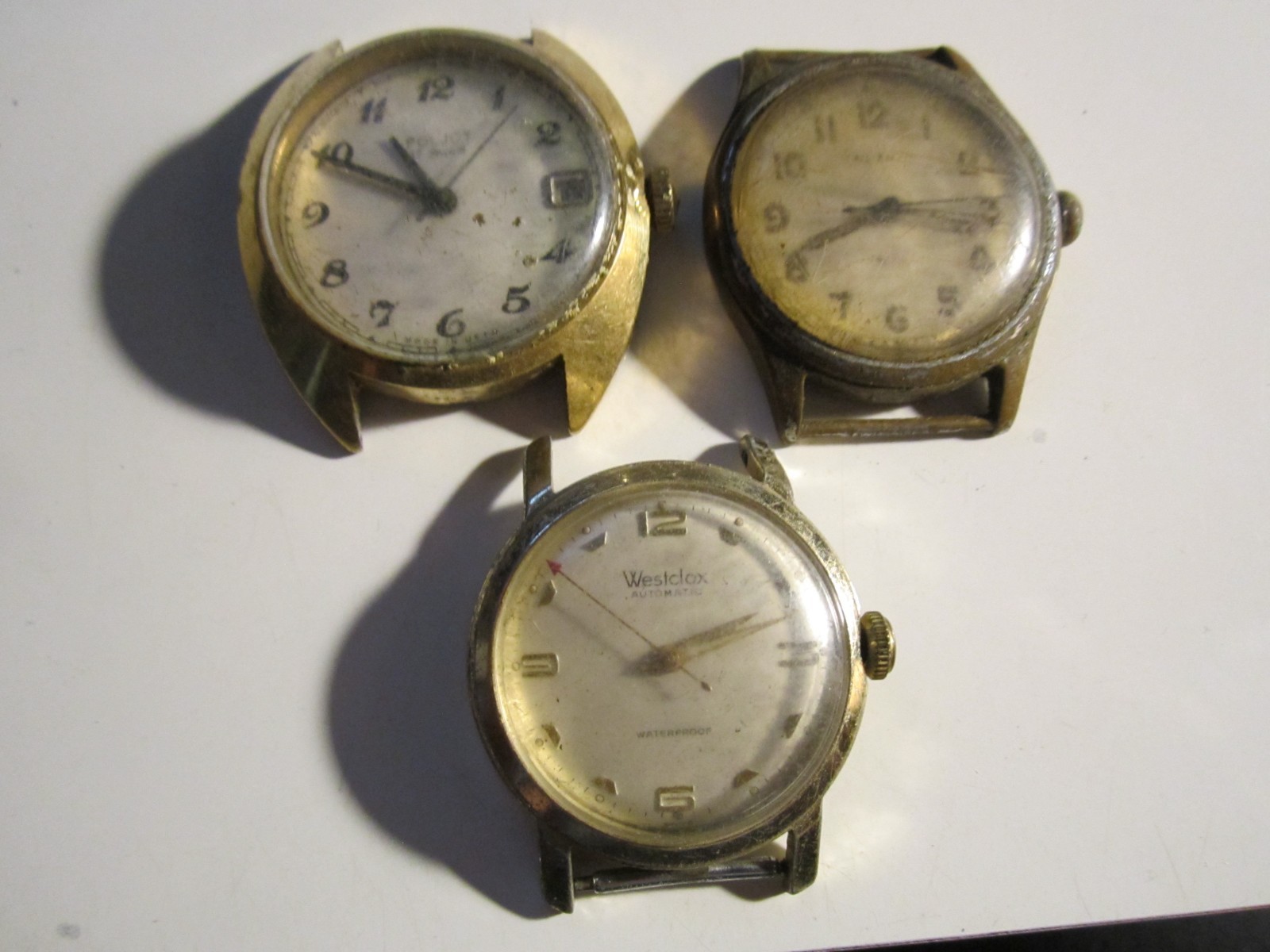 18 OLD WATCHES NO BANDS – MECHANICAL AND QUARTZ GREAT RESALE VALUE – OFC-R