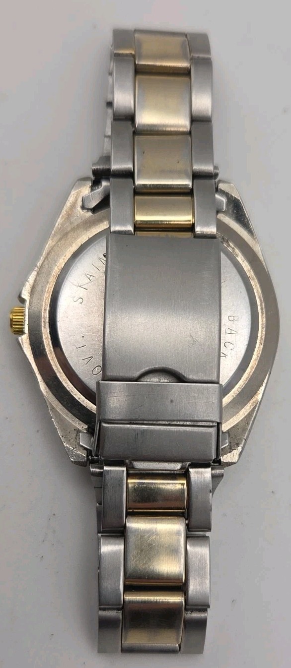 Fred Baley 38mm Dive Style Case Japan Quartz Watch SS Link band New Battery Runs