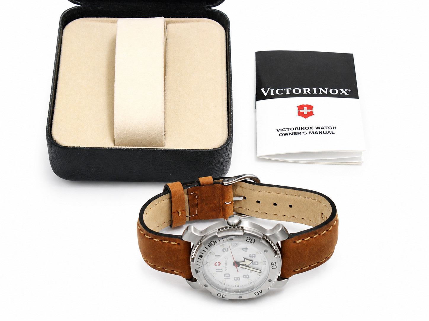 *NIB* Victorinox Swiss Army Watch Model 35072 Packard Heritage Dial