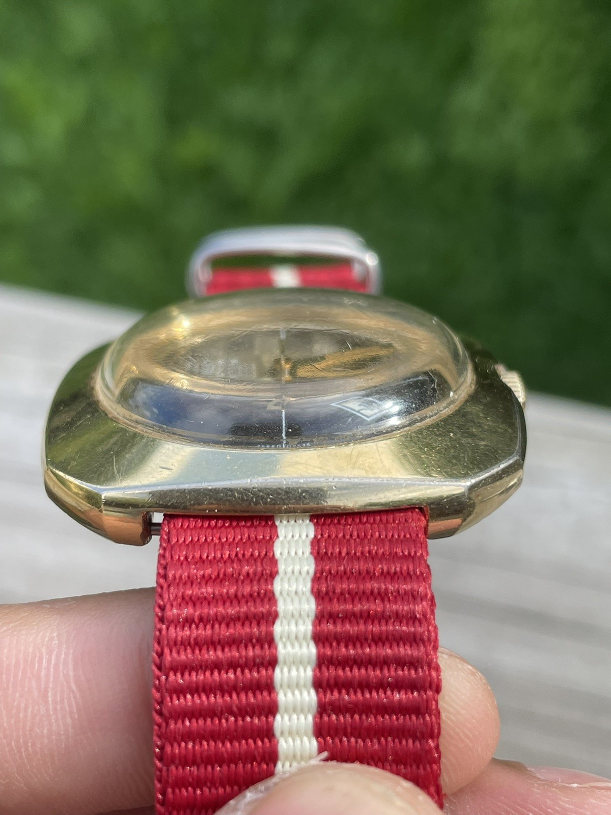 Serviced 1975 Men’s Vintage Timex Marlin UFO Manual Wind Watch M25 Movement