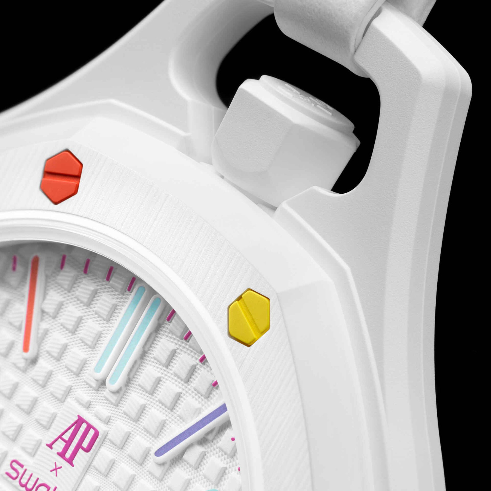 Swatch x Audemars Piguet Royal Pop Huit Blanc White SSX03W100N
