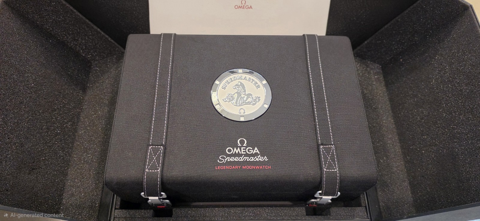 OMEGA Speedmaster Professional 42mm Chronograph, Cal. 1863, Collector Box Papers