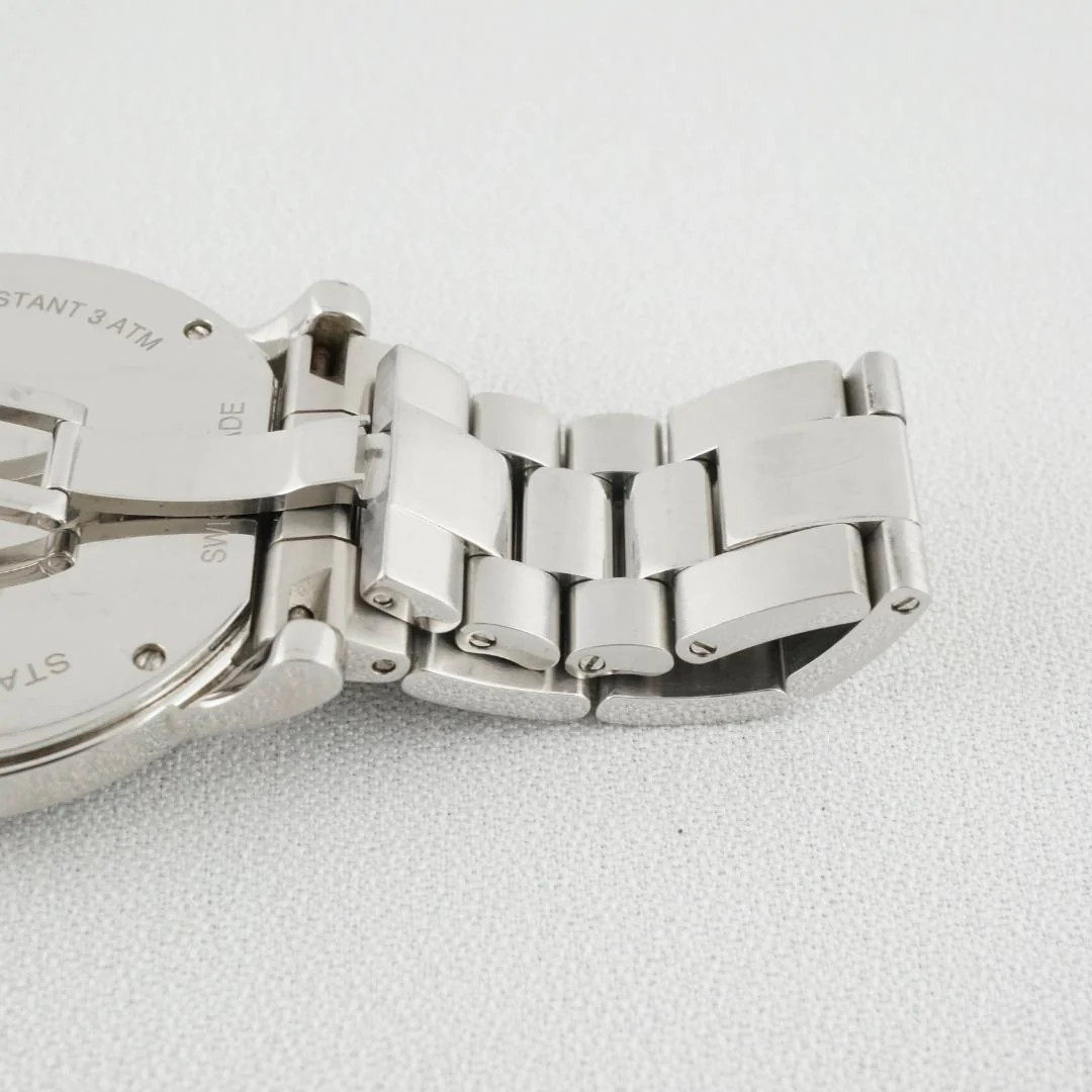 GUCCI 101M Quartz Stainless Steel Grey Mens Watch