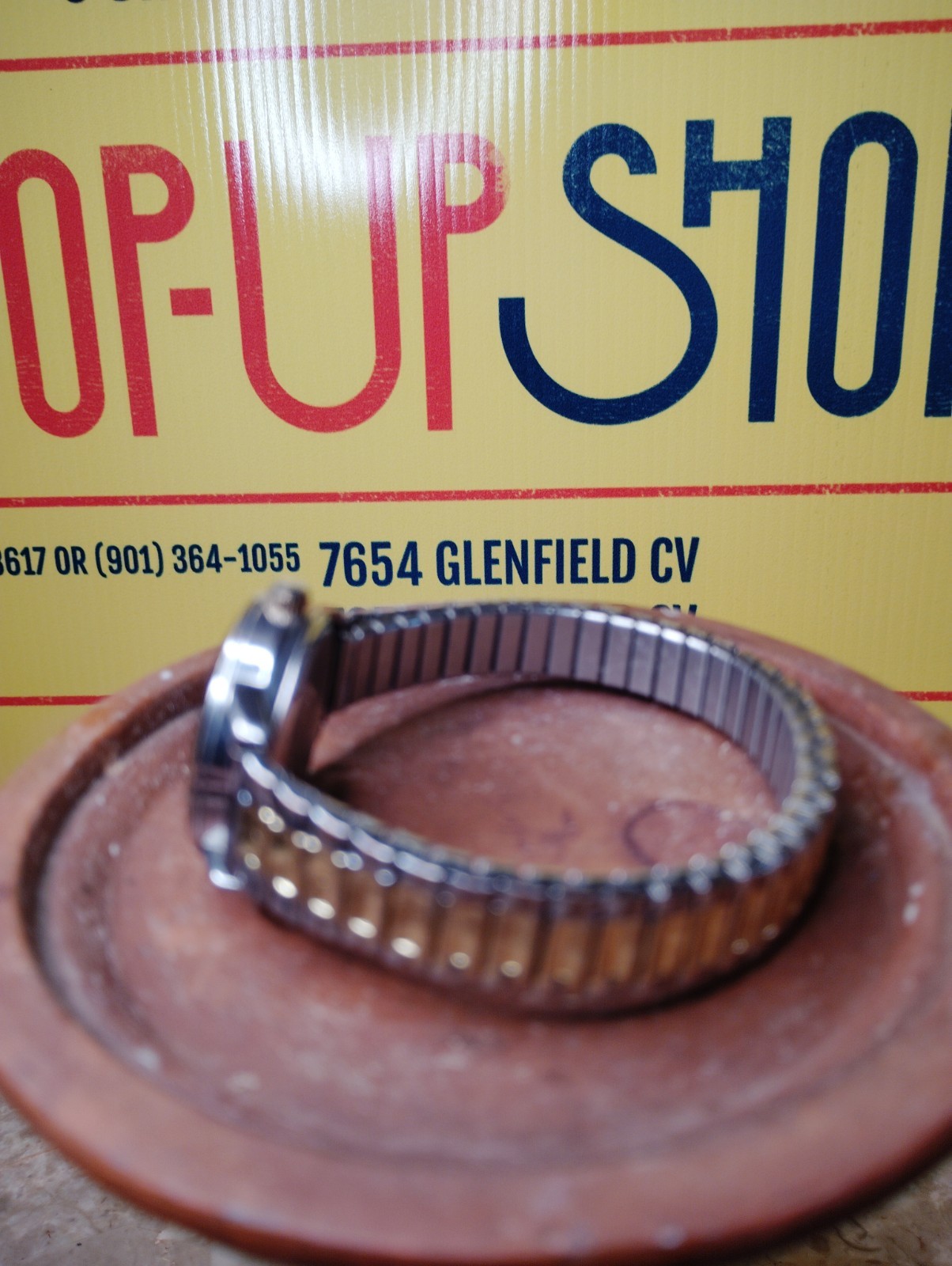 Vintage Expansion Band Wristwatch