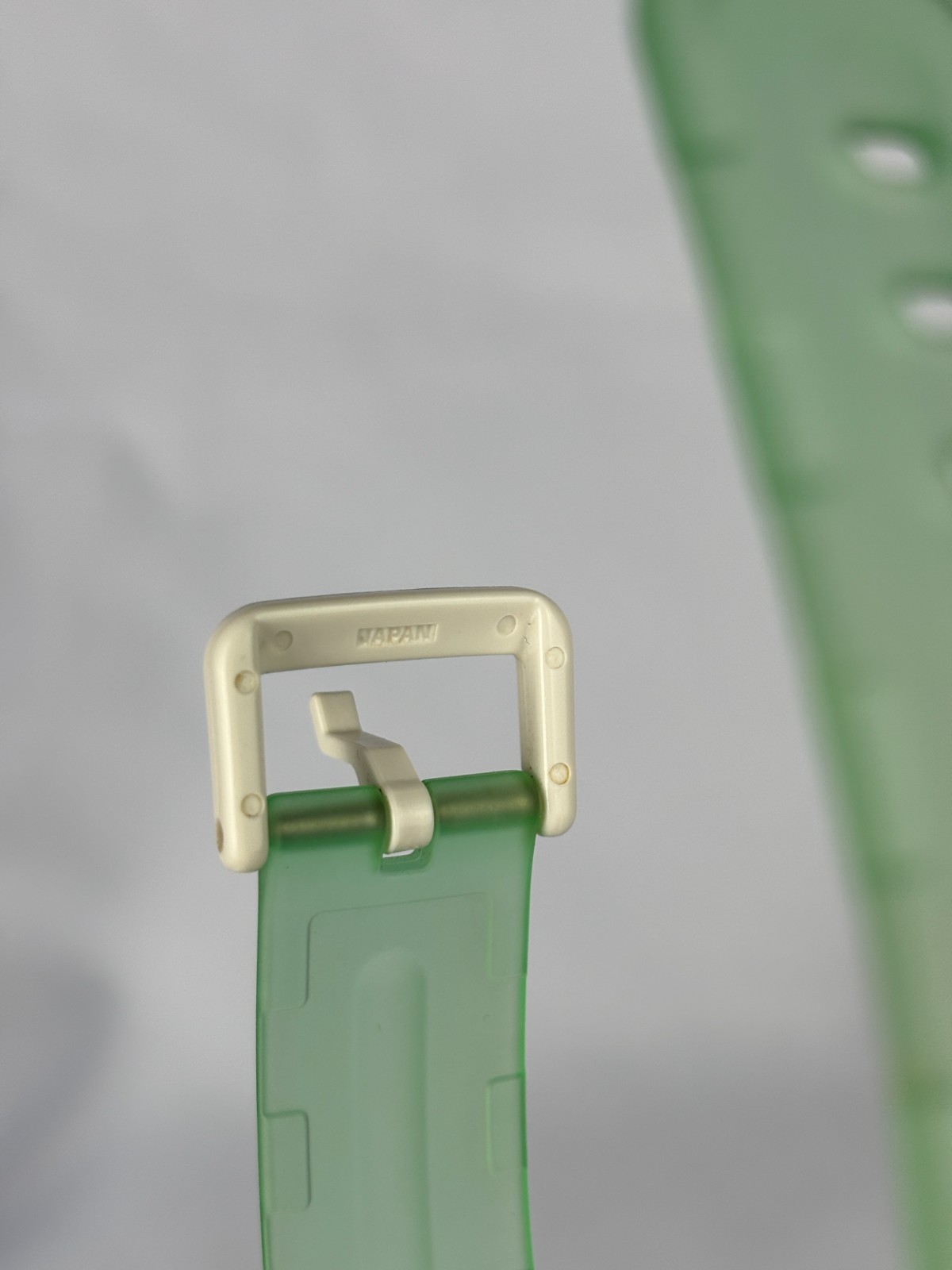 Vintage Casio Baby-G BG-140 Green Jelly 1913 Digital Watch New Battery 10BAR