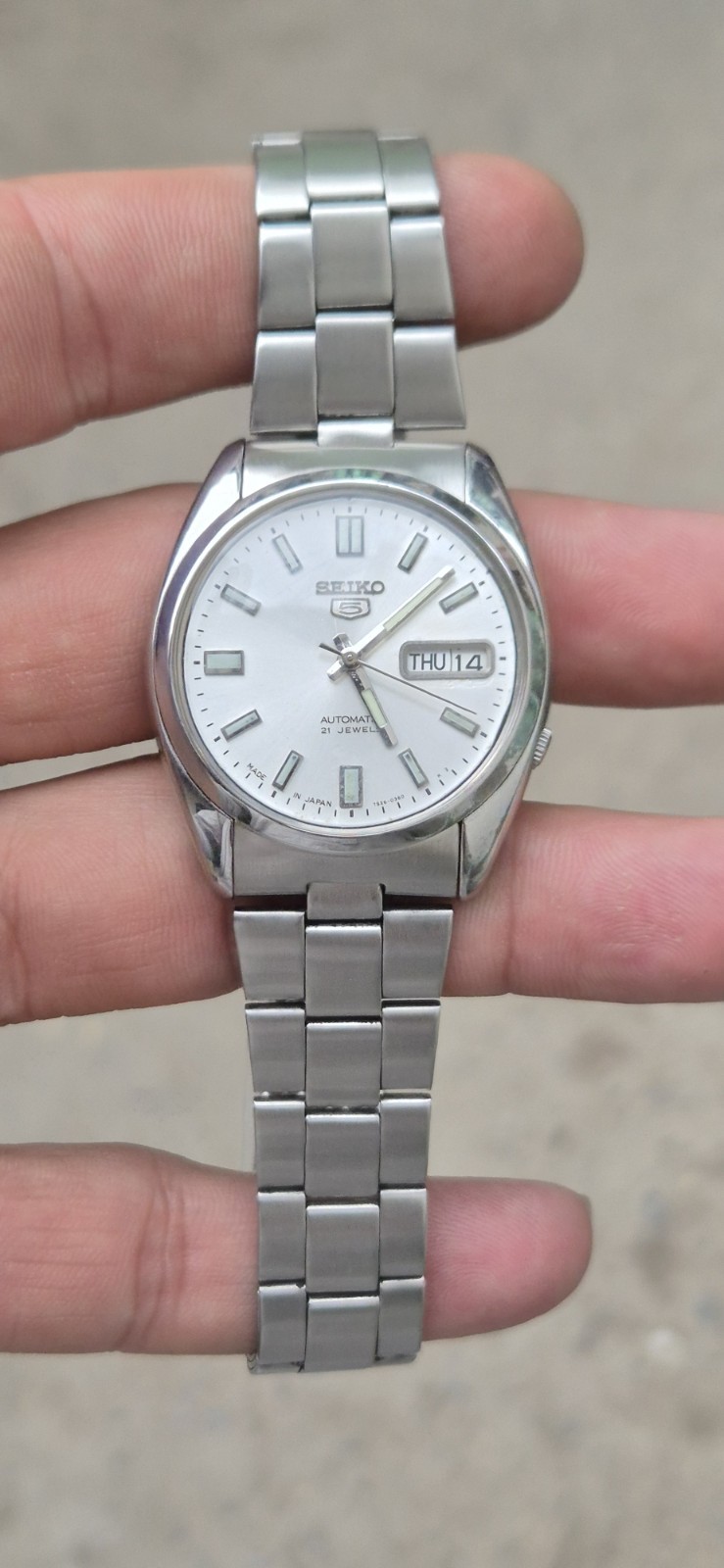 Seiko 5 Automatic Glass Back