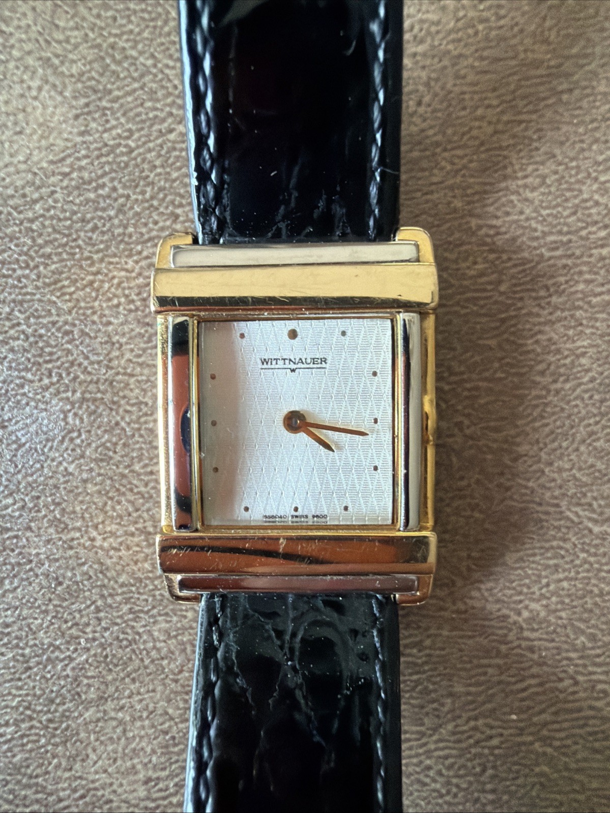 Wittnauer Tank Swiss Watch 35mm x 26mm Wristwatch