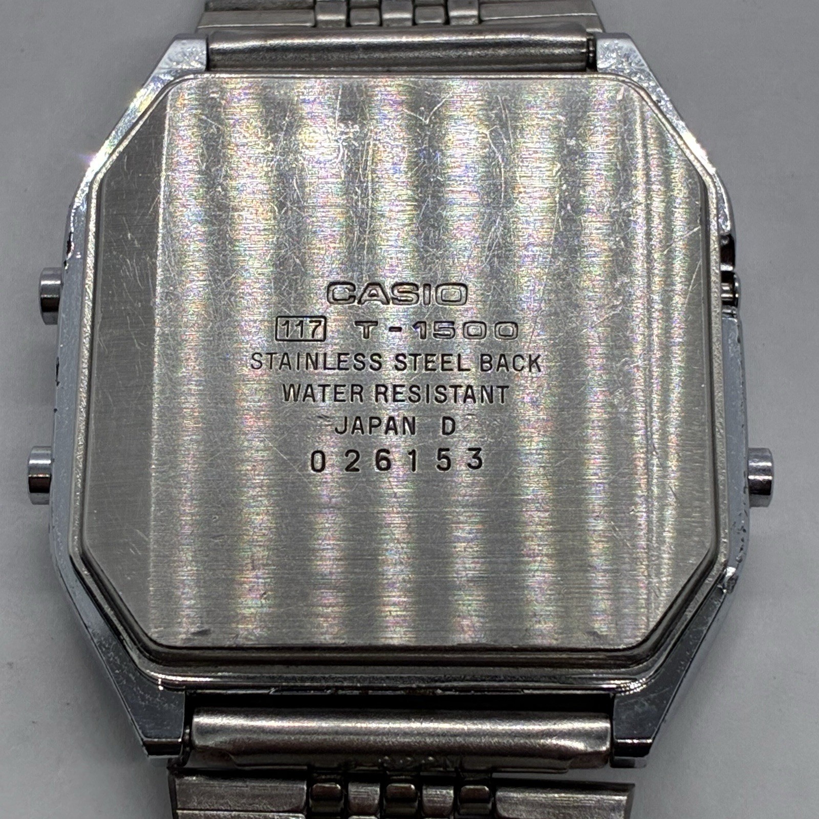Vintage Casio T-1500 Dict Watch Module 117 Dictionary 1980s Rare Japan #2466