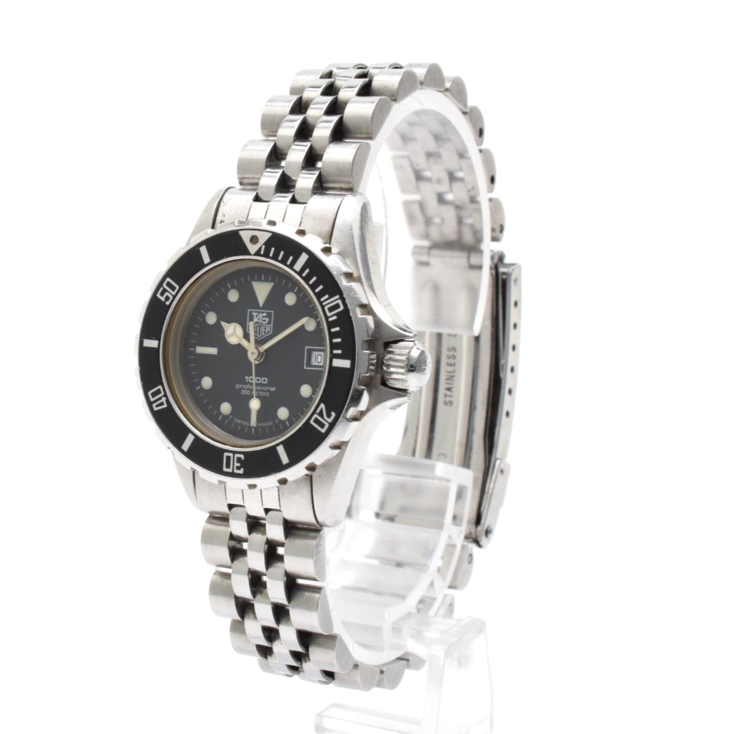 TAG HEUER 980.008N Vintage Quartz 200m Women’s Watch BlackDial