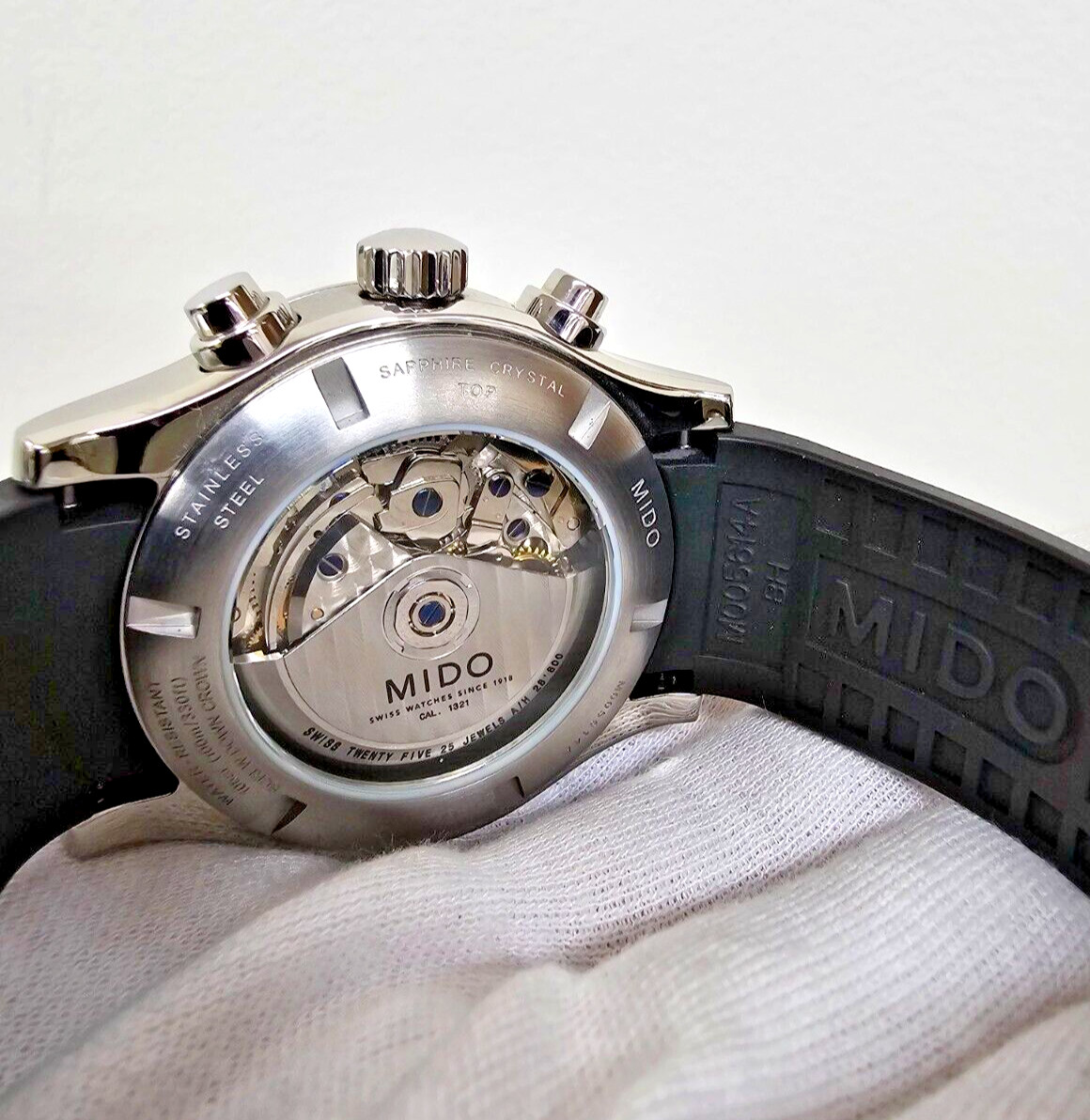 MIDO Multifort Chronograph 44MM Mens Watch M005.614.17.051.09 – STORE DISPLAY