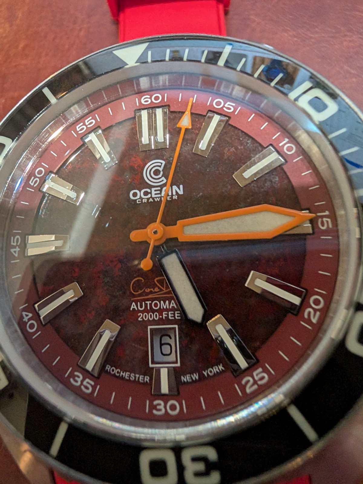 Ocean Crawler Core Diver – Rubellite Edition – 2 Straps Included!