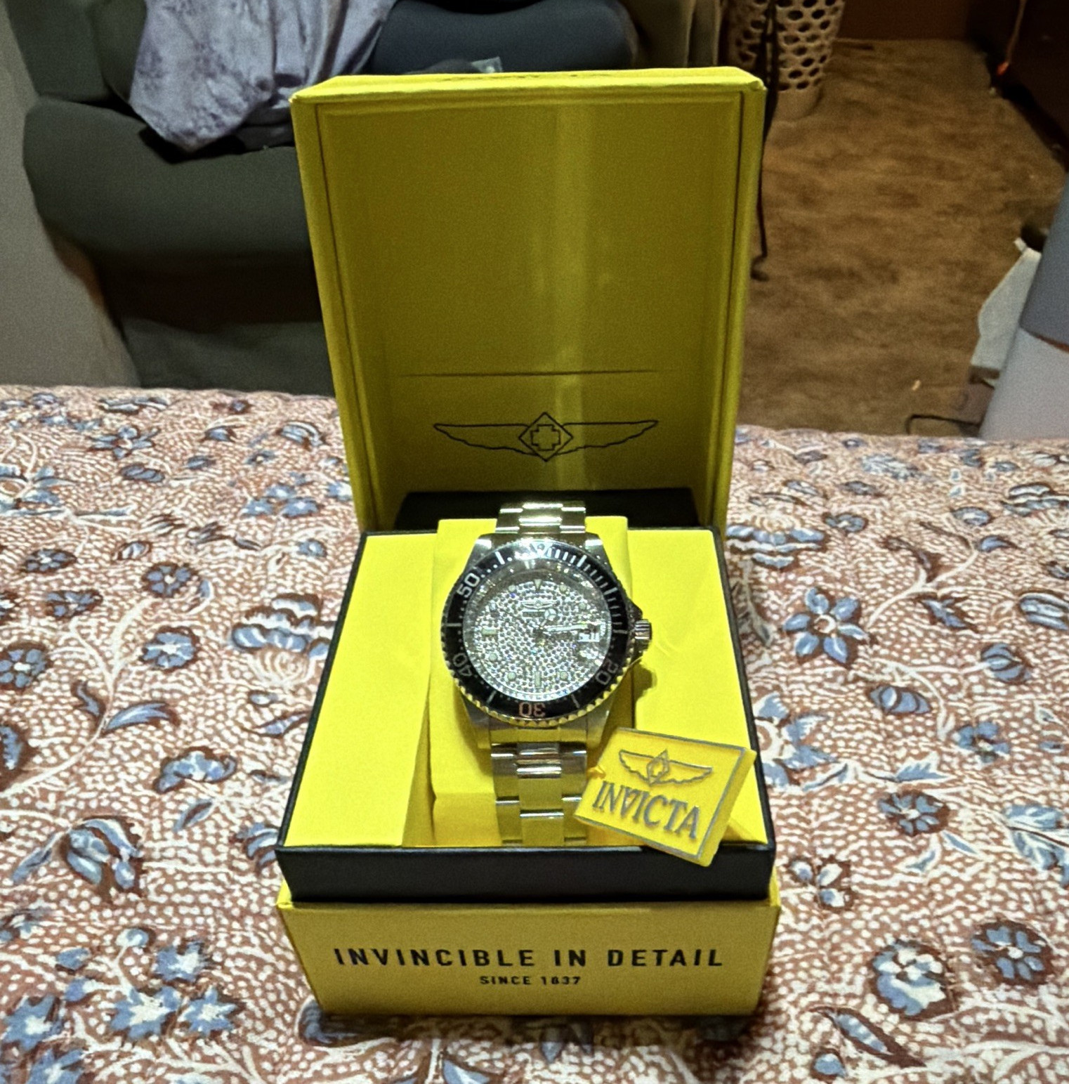 Invicta Pro Diver Automatic Men’s Watch – 40mm. Steel (50278)