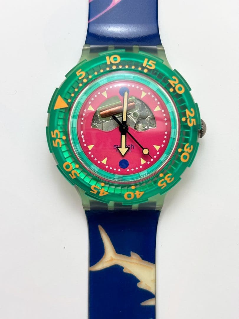 Swatch Scuba 200 Sdn101 Happy Fish