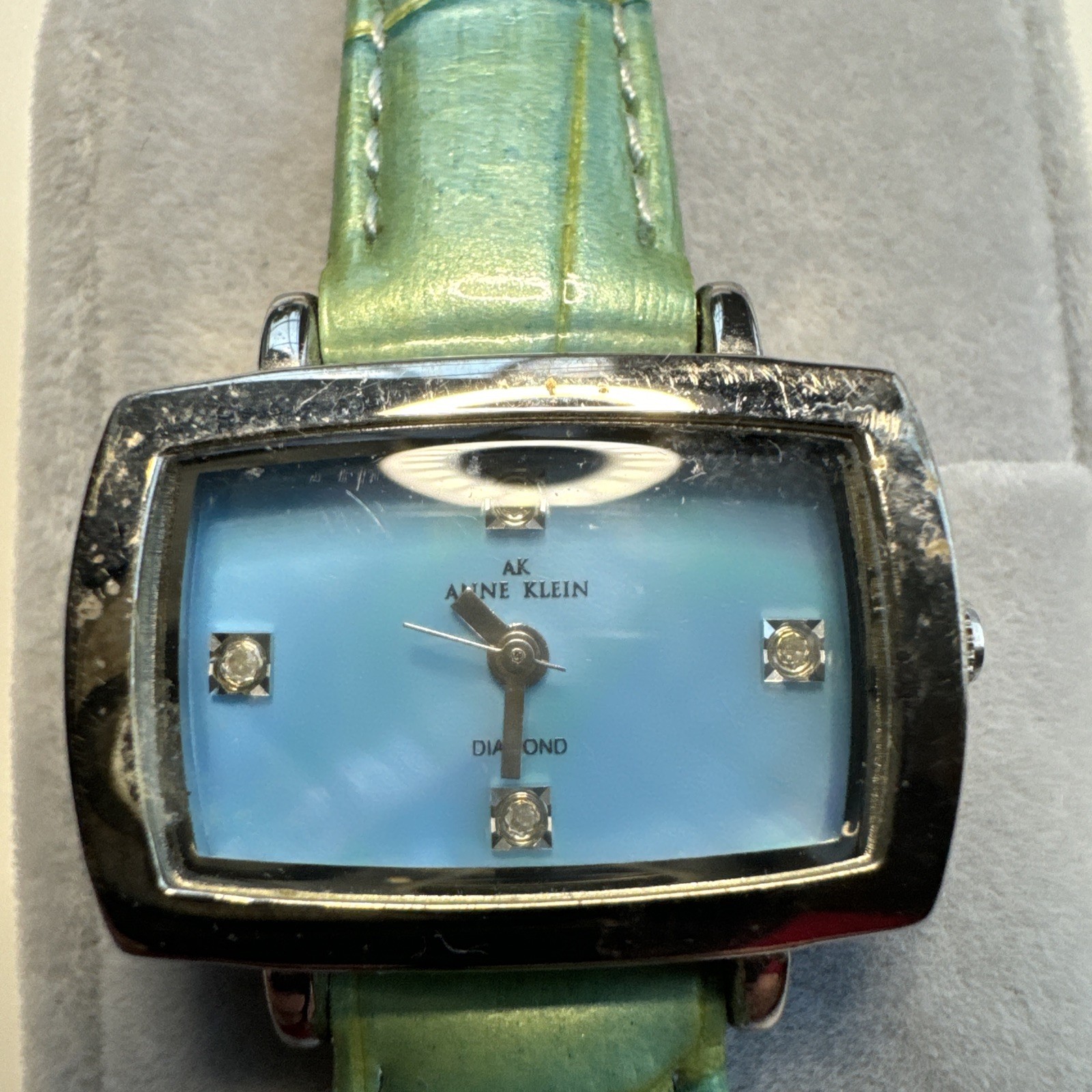 Anne Klein Diamond Watch 10/7211 Mother Of Pearl
