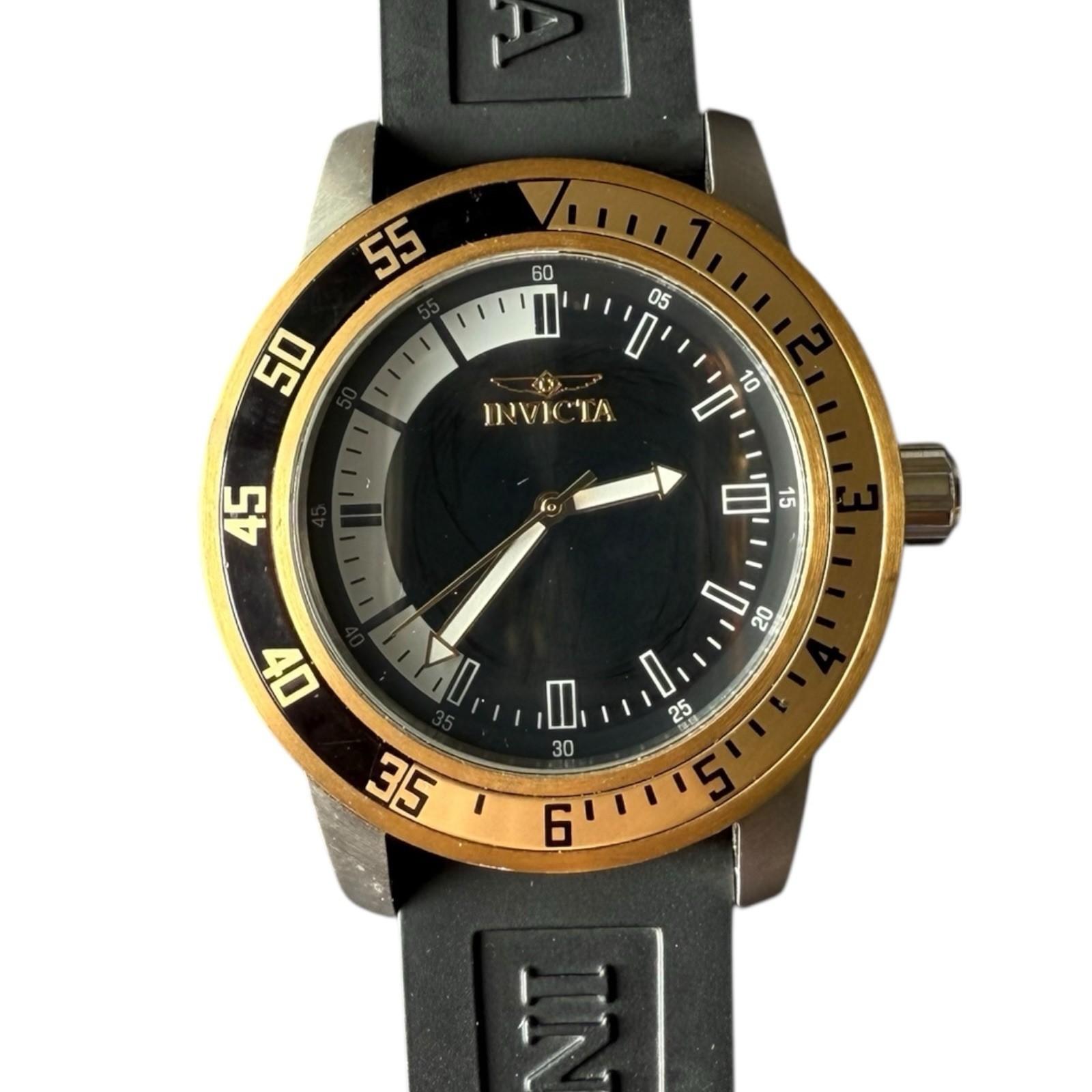 Invicta Men’s Specialty Collection Black/Gold Watch Model 34097