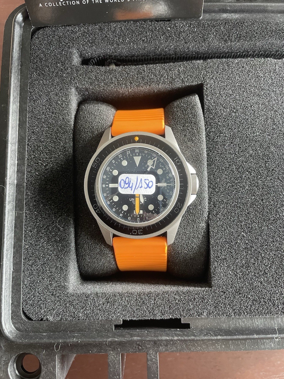Unimatic x Exquisite Timepieces GMT Limited Edition U1S-T-GMT-ET W/Box & Papers