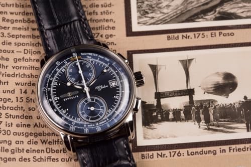 Zeppelin Special Edition 100 Years Navy Dial Quartz 41.5MM 8670-3 Men’s